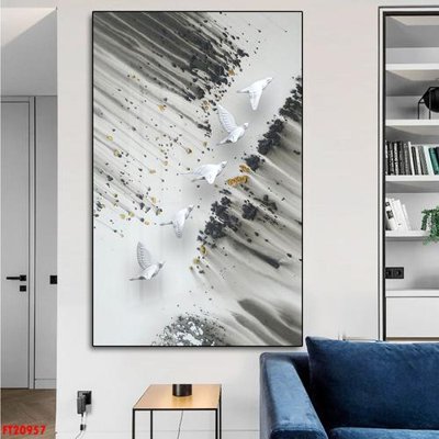 File tranh gốc File tranh đơn lối vào FT20957 chủ đề hiện đại