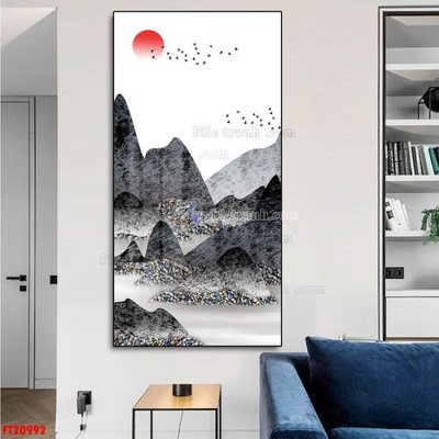 Tải file File tranh đơn lối vào FT20992 (PSD) cho in ấn quảng cáo