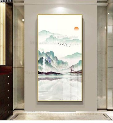 File tranh File tranh đơn lối vào FT21020 (gốc) chủ đề trừu tượng