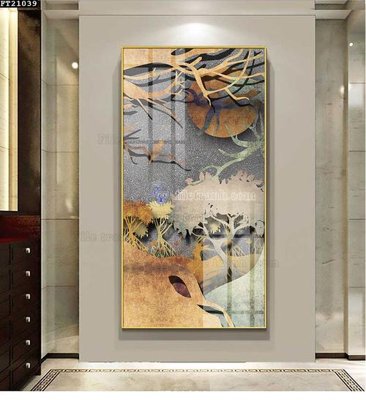 File tranh File tranh đơn lối vào FT21039 (file gốc) chuẩn màu in