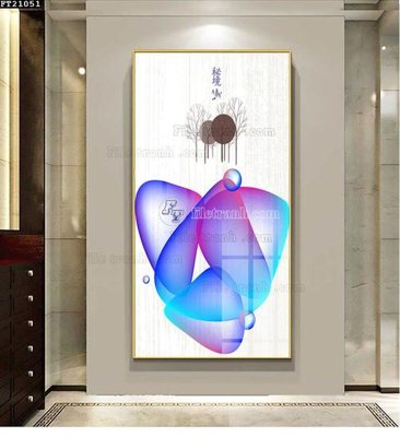 Tải file File tranh đơn lối vào FT21051 (ảnh gốc) in gạch men