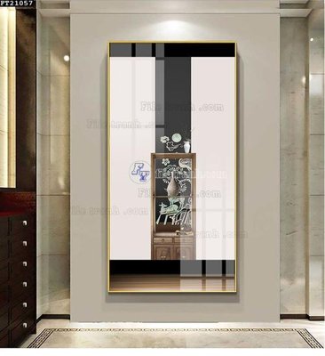 Tải file File tranh đơn lối vào FT21057 (gốc) làm tranh treo tường