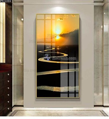 File in trần File tranh đơn lối vào FT21086 (bản gốc) trời sao