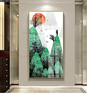 File in trần File tranh đơn lối vào FT21103 (bản gốc) trời sao