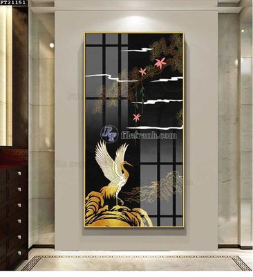 File gốc File tranh đơn lối vào FT21151 (trang trí) cho phòng khách