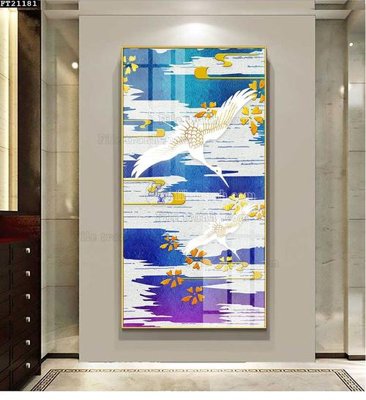 File gốc File tranh đơn lối vào FT21181 (in lụa) cao cấp