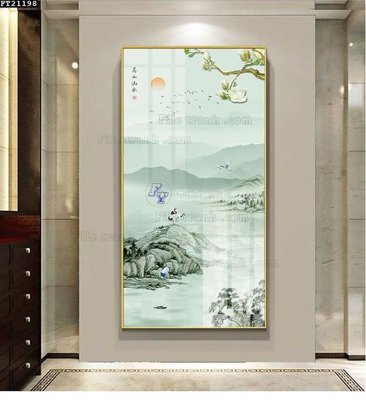 File in ấn chuyên nghiệp File tranh đơn lối vào FT21198 (file gốc)