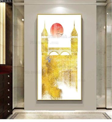 File PSD File tranh đơn lối vào FT21221 (nguyên bản) cho thiết kế