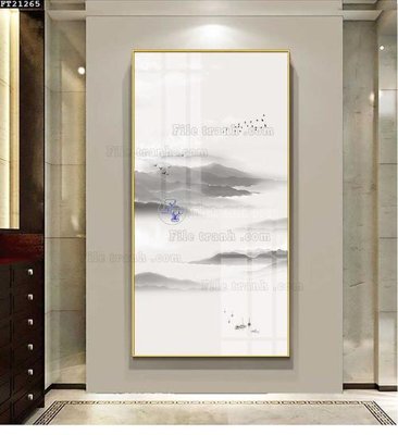 File PSD File tranh đơn lối vào FT21265 (nguyên bản) cho thiết kế