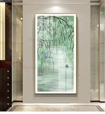 File ảnh File tranh đơn lối vào FT21274 (gốc) in biển hiệu