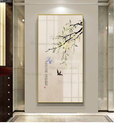 File gốc File tranh đơn lối vào FT21282 (phong cách) cổ điển