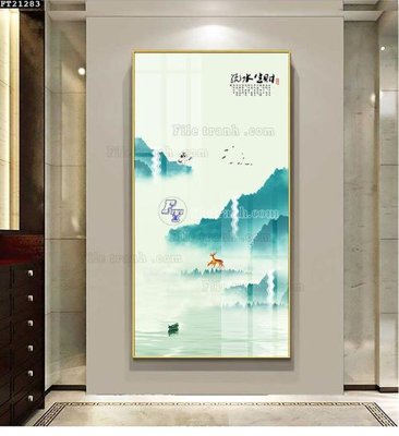 Tải file gốc File tranh đơn lối vào FT21283 (in không vỡ ảnh)