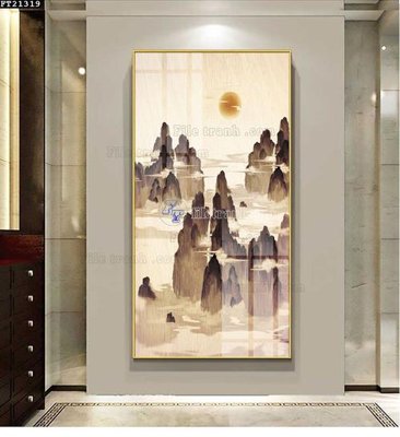 File tranh File tranh đơn lối vào FT21319 (bản gốc) treo tường