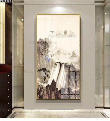 Tải file gốc File tranh đơn lối vào FT21320 (bản PSD) đầy đủ layer