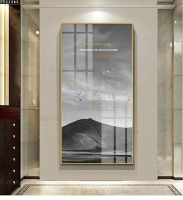 File gốc in ấn File tranh đơn lối vào FT21342 chuẩn màu CMYK