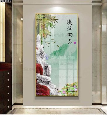 Tệp tin gốc File tranh đơn lối vào FT21391 (dùng cho in ấn) chuyên nghiệp