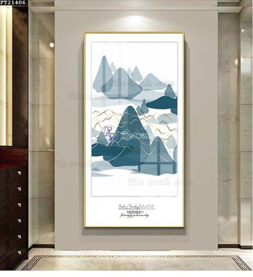 Download file gốc File tranh đơn lối vào FT21406 (in mica) logo