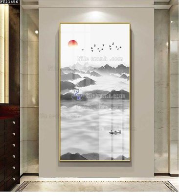 Tải về file gốc File tranh đơn lối vào FT21456 (dùng cho in quảng cáo)