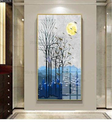 File tranh File tranh đơn lối vào FT21529 (gốc) chủ đề con người