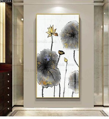 File gốc File tranh đơn lối vào FT21544 (dành cho trang trí nội thất)