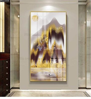 File gốc File tranh đơn lối vào FT21555 (trang trí) phòng làm việc