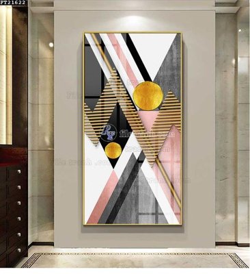 File tranh File tranh đơn lối vào FT21622 (gốc) in vải canvas