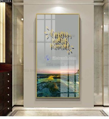 File tranh File tranh đơn lối vào FT21684 (gốc) in backlit film