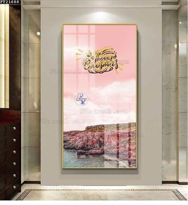 Ảnh gốc File tranh đơn lối vào FT21688 (siêu chi tiết) để in ấn