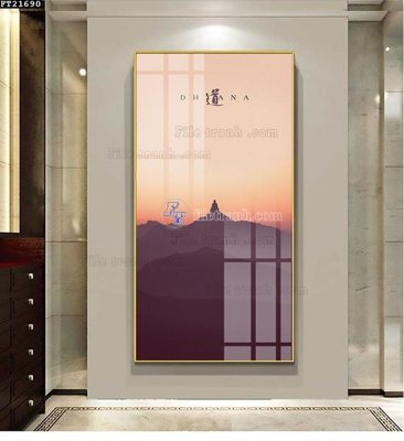 Tải file gốc File tranh đơn lối vào FT21690 (bản PSD) gốc