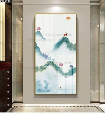 Download file File tranh đơn lối vào FT21715 (gốc) cho xưởng in