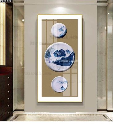 File gốc File tranh đơn lối vào FT21722 (phong cách) tối giản