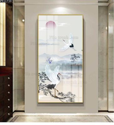 File in lụa File tranh đơn lối vào FT21739 (hoa văn) File tranh đơn lối vào FT21739