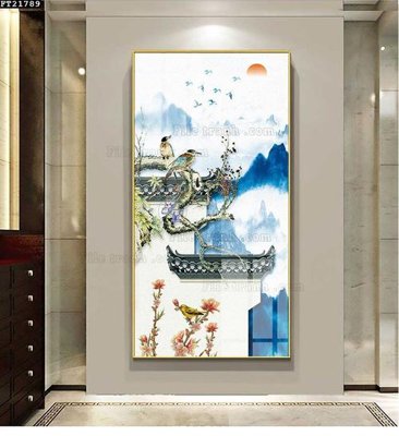 File gốc File tranh đơn lối vào FT21789 (trang trí) phòng trẻ em