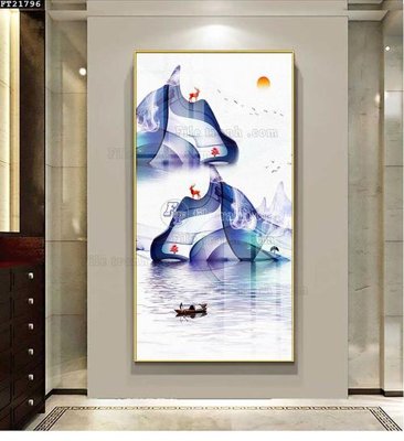 File in ấn File tranh đơn lối vào FT21796 (bản gốc) từ file gốc