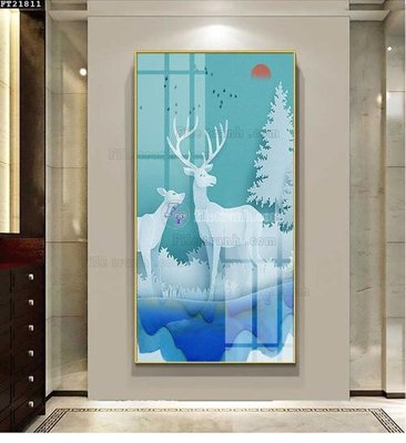 Tải file File tranh đơn lối vào FT21811 (gốc) làm file in ấn