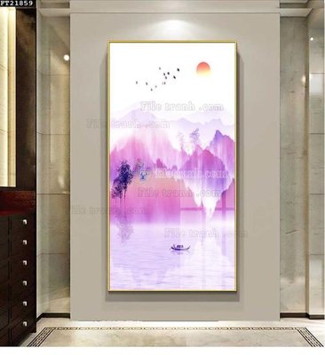 File gốc File tranh đơn lối vào FT21859 (in ấn) không giới hạn