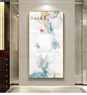 Tải file File tranh đơn lối vào FT21889 (gốc) để in ấn ngay