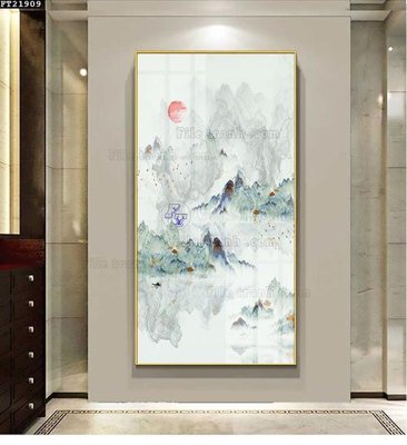 Download file tranh File tranh đơn lối vào FT21909 (file gốc PSD)