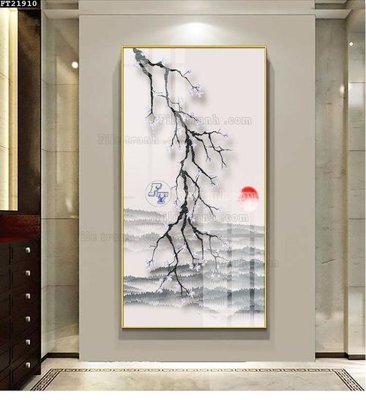 File tranh quảng cáo File tranh đơn lối vào FT21910 (file gốc) chuyên nghiệp