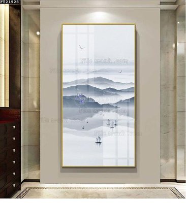 File in mica File tranh đơn lối vào FT21928 (bản gốc) siêu trong