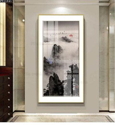 Tải file gốc File tranh đơn lối vào FT21941 (bản PSD) đầy đủ layer