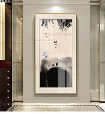 File gốc in ấn File tranh đơn lối vào FT21951 chất lượng vượt trội