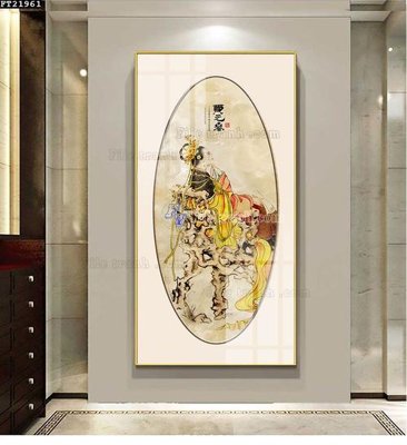 Tải file tranh File in tranh tường đứng lối vào FT21961 (gốc) tại Filetranh.com