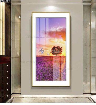 File ảnh File in tranh tường đứng lối vào FT21968 (gốc) trang trí khách sạn