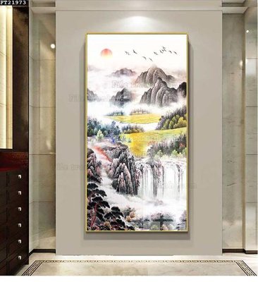 File ảnh File in tranh tường đứng lối vào FT21973 (gốc) in poster