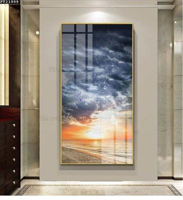 File PSD File in tranh tường đứng lối vào FT21999 (chất lượng in ấn)