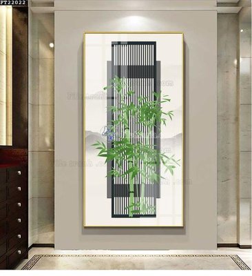 Tải file gốc File in tranh tường đứng lối vào FT22022 (in khổ lớn) không vỡ