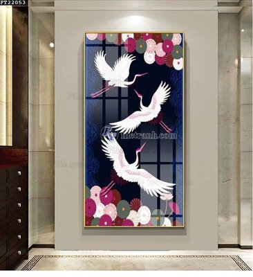 File gốc File in tranh tường đứng lối vào FT22053 (phong cách) châu Âu