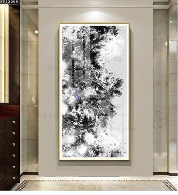 Tải file gốc File in tranh tường đứng lối vào FT22059 (in khổ lớn) không mờ