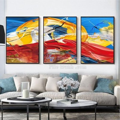 File ảnh gốc File tranh hiện đại pha lê gương FT265 (chuyên in mica)